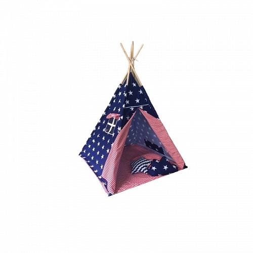 Baby Adventure Σκηνή Teepee Grey Star (BR75042)