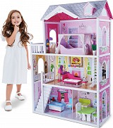 Ξύλινο κουκλόσπιτο Moni Toys Aria`s Doll house 4107 (3800146221607)