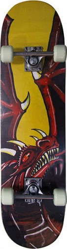 Τροχοσανίδα Skateboard AMILA Skatebird Blazing Drake 48931