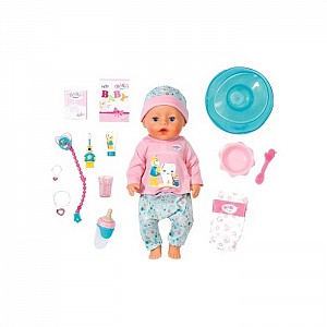 Zapf Κούκλα Baby Born Soft Touch Bath 43εκ. (ZF827086)