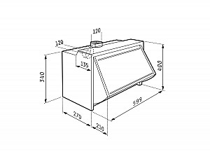 Pyramis Turbo 60cm Καφέ 065023801
