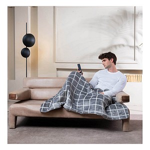 Imetec Adapto Velvet Squares Ηλεκτρική Θερμαινόμενη Κουβέρτα 150x95 (16775)