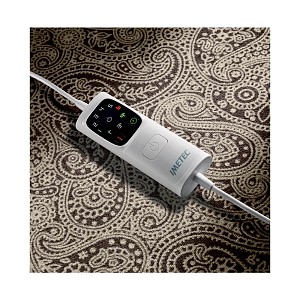 Imetec 7IME16776 Adapto Velvet Jacquard Διπλή Ηλεκτρική Κουβέρτα 140x180cm