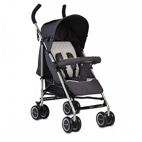 Cangaroo Καρότσι-Μπαστούνι Περιπάτου Sapphire Black (3800146235437)