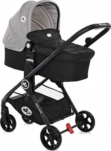 Lorelli Πολυκαρότσι Patrizia 2 in 1 Light Grey 10021652119