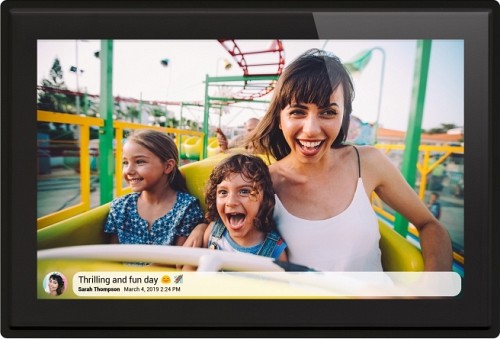 Braun Phototechnik Digiframe 1019 Ψηφιακή Κορνίζα LED με Οθόνη Αφής 10.1 με WiFi Μαύρη