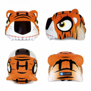 Crazy Safety Παιδικό κράνος Tiger Orange 49-55εκ NSH-100101-01-01