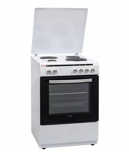 Elco 70217W Κουζίνα 65lt με Εμαγιέ Εστίες