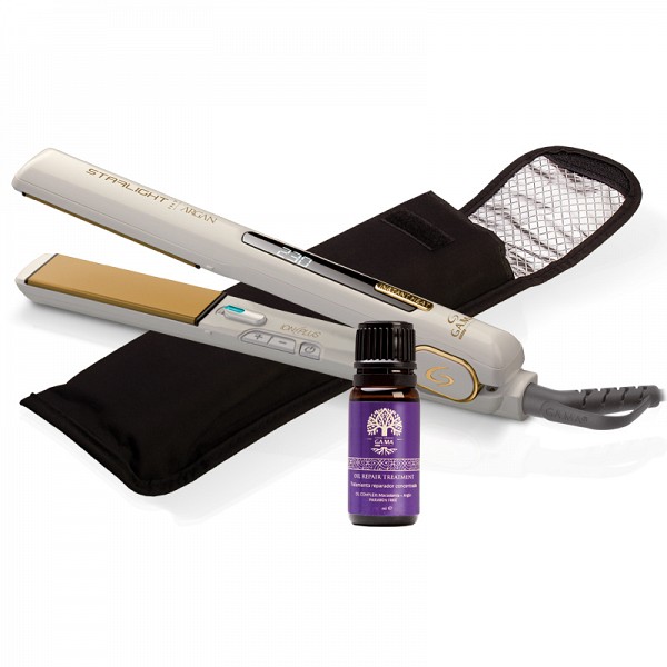 GA.MA Starlight Argan Laser Ion Επαγγελματική Πρέσα Μαλλιών με Κεραμικές Πλάκες Limited Edition (37188)