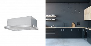 Gruppe Forte S-3003C-A06-M13-600 Συρόμενος Απορροφητήρας 60cm Inox