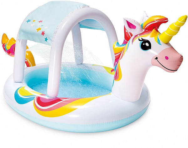 Πισίνα Φουσκωτή Intex Unicorn Spray Pool 254x132cm 58435