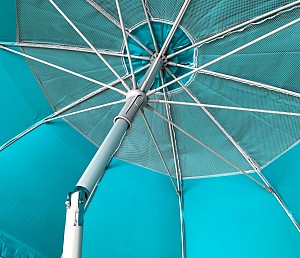 Maui & Sons Ομπρέλα Θαλάσσης 1935 Mykonos Blue 2.20m