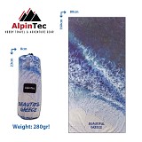 AlpinPro Πετσέτα Θαλάσσης Alpin Dryfast Sea Ripple XL 80X160 BMS-XL-4