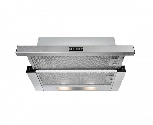 Singer Telescopic 601A 21 Συρόμενος Απορροφητήρας 60cm Inox