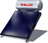 Elco EL-160 SOL-TECH Ηλιακός Θερμοσίφωνας 160lt/2.4m² Glass Τριπλής Ενέργειας με Επιλεκτικό Συλλέκτη