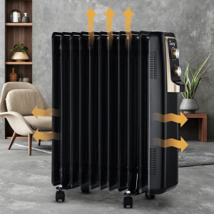 Izzy IZ-9029 Καλοριφέρ Λαδιού με 11 φέτες 2500W