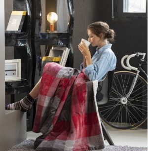 Imetec Adapto Velvet Tartan cm 160x120 Ηλεκτρική Κουβέρτα 7ΙΜΕ16715