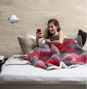 Imetec Adapto Velvet Tartan cm 160x120 Ηλεκτρική Κουβέρτα 7ΙΜΕ16715