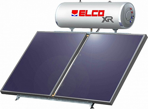Elco EL-200 XR Ηλιακός Θερμοσίφωνας 200lt/3m² Glass Διπλής Ενέργειας με Επιλεκτικό Συλλέκτη