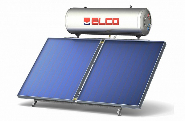 Elco Sol-Tech S2 Ηλιακός Θερμοσίφωνας 300lt/4m² Glass Διπλής Ενέργειας με Επιλεκτικό Συλλέκτη