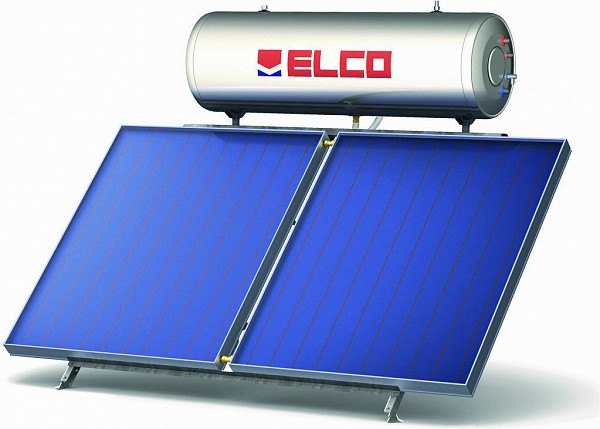 Elco Sol-Tech S2 Ηλιακός Θερμοσίφωνας 200lt/3m² Glass Διπλής Ενέργειας με Επιλεκτικό Συλλέκτη