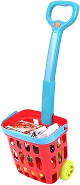 Playgo Καρότσι-Rolling Shopping Basket 17 Τμχ (3246)