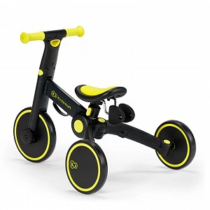 Kinderkraft Παιδικό Τρίκυκλο Ποδήλατο Πτυσσόμενο 4 Trike για 1-5 Ετών Μαύρο KR4TRI00BLK0000