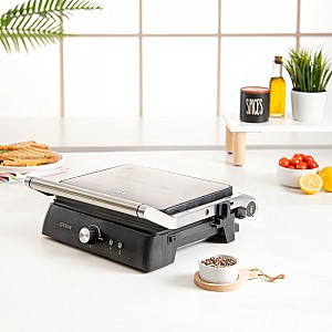 Pyrex SB-297 Τοστιέρα με Αποσπώμενες Πλάκες για 4 Τοστ 2200W Inox (333129)