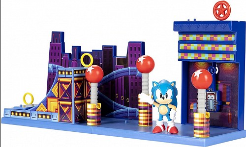 Jakks Pacific Παιχνίδι Μινιατούρα Sonic Studiopolis για 3+ Ετών JPA40692