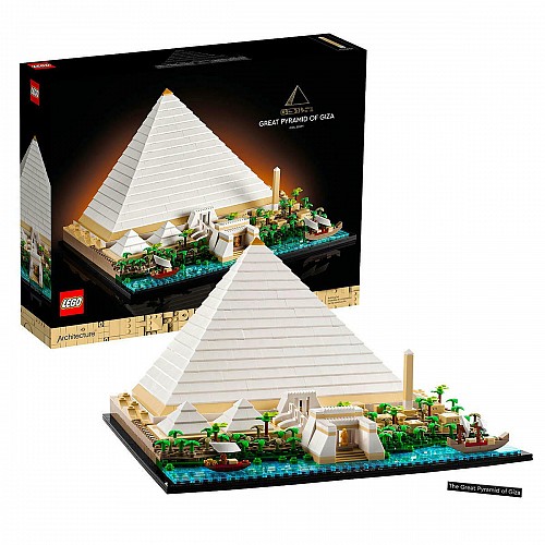 Lego Architecture Great Pyramid of Giza model για 18+ ετών 21058