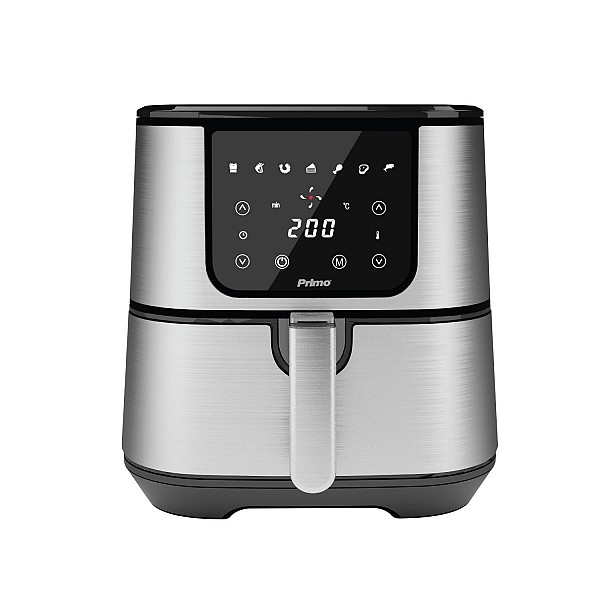 Primo PRAF-40403 Φριτέζα Αέρος με Αποσπώμενο Κάδο 5.5lt Μαύρη