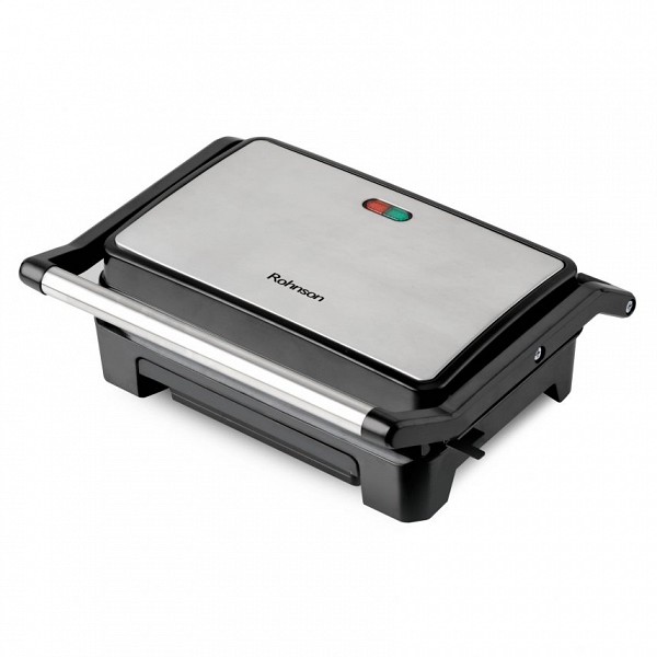 Rohnson R-2105 Ceramic Τοστιέρα Γκριλιέρα με Κεραμικές Πλάκες 800W Inox