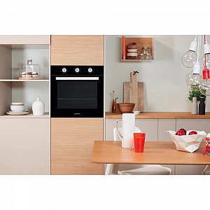 Indesit IFW 6530 BL Φούρνος άνω Πάγκου 66lt χωρίς Εστίες Π59.5εκ. Μαύρος