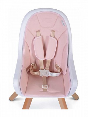 Cangaroo Ξύλινη Καρέκλα Φαγητού 2 σε 1 Hygge Pink 3801005150731