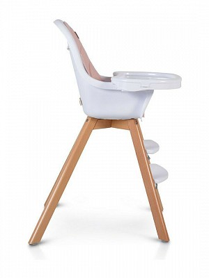Cangaroo Ξύλινη Καρέκλα Φαγητού 2 σε 1 Hygge Pink 3801005150731