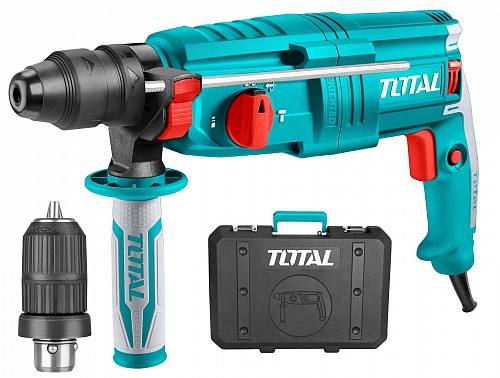 TOTAL ΠΙΣΤΟΛΕΤΟ ΠΕΡΙΣΤΡ. - ΣΚΑΠΤΙΚΟ SDS-PLUS 800W ΜΕ ΤΑΧΥΤΣΟΚ (TH308268-2)