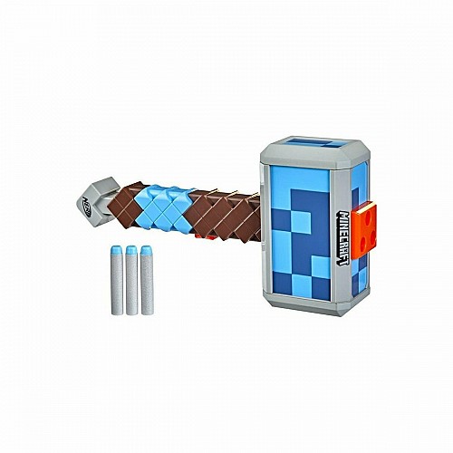Hasbro Nerf Εκτοξευτής Stormlander Minecraft για 8+ Ετών F4416