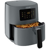 Philips HD9255/60 Φριτέζα Αέρος με Αποσπώμενο Κάδο 4.1lt Γκρι