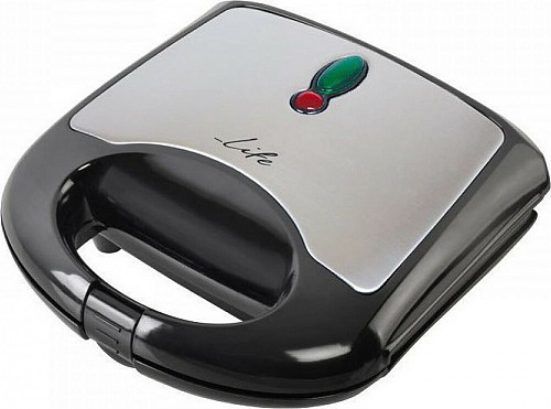 Life STG-001 Τοστιέρα για 2 Τοστ 700W Inox