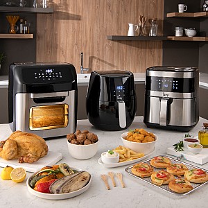 Izzy IZ-8207 Φριτέζα Αέρος με Αποσπώμενο Κάδο 7lt Ασημί (224092)