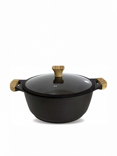 Gruppe Cookin Αντικολλητική κατσαρόλα 24cm με καπάκι KETG24