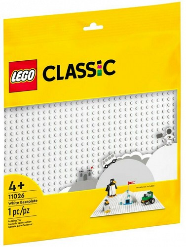 LEGO Classic White Baseplate (11026)