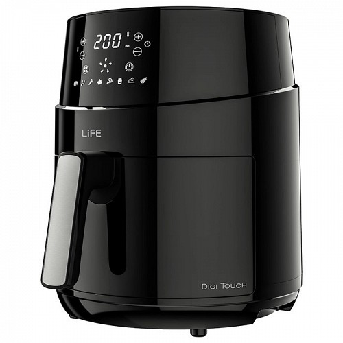 Life Digi Touch Φριτέζα Αέρος με Αποσπώμενο Κάδο 4.5lt 221-0292