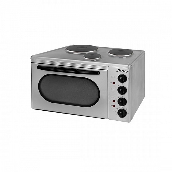 Κουζινάκι 3 εστιών Fancy 0153 inox