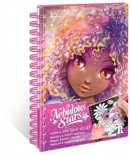 Nebulous Stars Small Creative Book-Magic Pattern Velvet (11026)