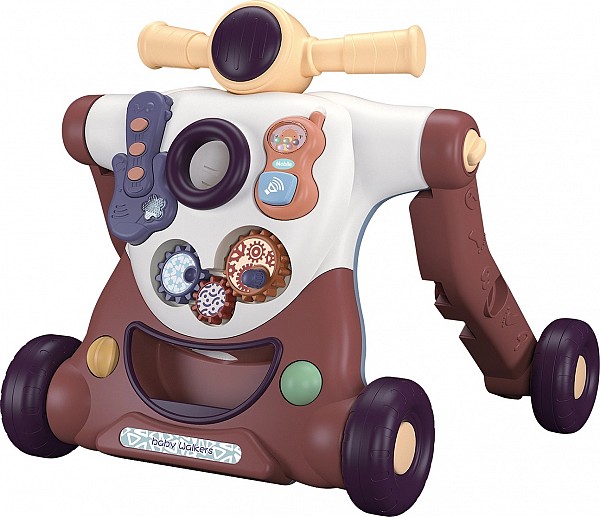 Kikka Boo Walker & Scooter Robo - Βρεφική Στράτα 4 σε 1 Beige 31005030069