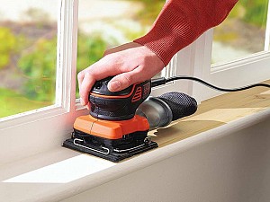 Black & Decker KA450 Παλμικό Τριβείο 220W με Σύστημα Αναρρόφησης