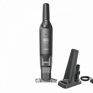 Black and Decker 12V Επαναφορτιζόμενο Σκουπάκι Slim Pelican HLVC320B11-QW