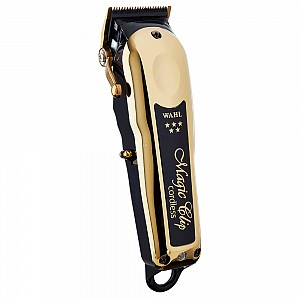 Wahl Magic Clip Cordless 5 Star Επαγγελματική Επαναφορτιζόμενη Κουρευτική Μηχανή Χρυσή 08148-716