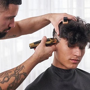Wahl Detailer Επαγγελματική Επαναφορτιζόμενη Κουρευτική Μηχανή Χρυσή 08171-716
